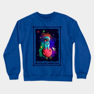 Space Celebration Crewneck Sweatshirt